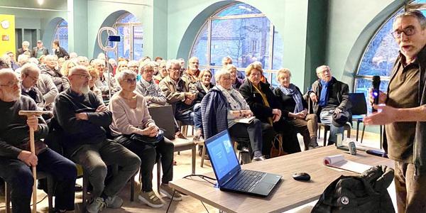 Conférence sur l'histoire de Villedubert 2016